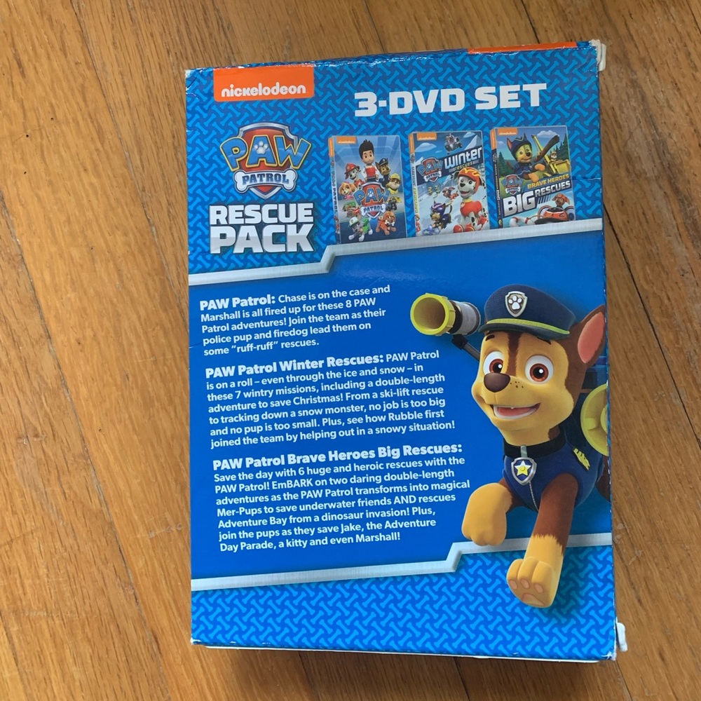 Paw Patrol Rescue Pack DVD Set - Picture 2 of 6